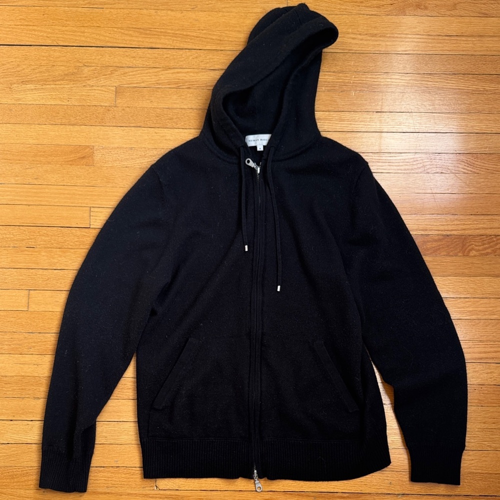 Neiman Marcus 50/50 Cashmere Blend Zip Up